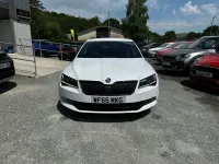 Used Skoda Superb SportLine 190 HP (139 kW) 2016 White Estate