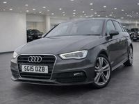 Begagnad Audi A3 S-Line 2015 Grå Halvkombi
