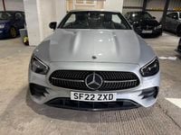Used Mercedes E300 AMG line 2022 Silver Cabriolet