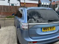 Used Mitsubishi Outlander P-HEV 200 HP (147 kW) 2015 Blue Estate