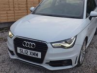 Used Audi A1 S-Line 105 HP (77 kW) 2012 White Hatchback