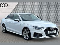Used Audi A4 S-Line 150 HP (110 kW) 2023 White Sedan