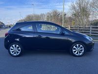 Used Vauxhall Corsa 75 HP (55 kW) 2017 Black Hatchback