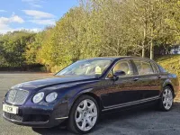 Used Bentley Continental Flying Spur 560 HP (411 kW) 2008 Blue Sedan
