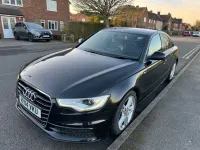 Used Audi A6 S-Line 190 HP (139 kW) 2014 Black Sedan