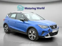 Usado Seat Arona Xperience Lux 110 HP (80 kW) 2023 Azul SUV