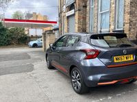 Used Nissan Micra Acenta 90 HP (66 kW) 2017 Grey Hatchback