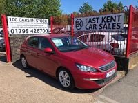 Usado Peugeot 308 Active 100 HP (73 kW) 2014 Vermelho Citadino