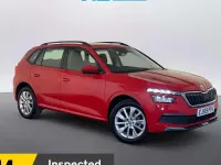 Used Skoda Kamiq SE 116 HP (85 kW) 2019 Red SUV