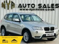 Begagnad BMW X3 184 HK (135 kW) 2012 Silver SUV