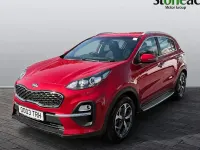 Used Kia Sportage 136 HP (100 kW) 2021 Red SUV