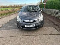 Used Vauxhall Corsa Active 2012 Grey Hatchback