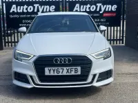Used Audi A3 S-Line 150 HP (110 kW) 2017 White Hatchback