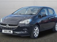 Used Vauxhall Corsa Excite 90 HP (66 kW) 2015 Black Hatchback