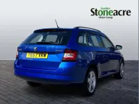 Used Skoda Fabia SE L 108 HP (79 kW) 2017 Blue Estate