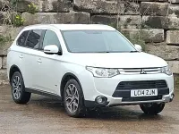 Used Mitsubishi Outlander 148 HP (108 kW) 2014 White SUV
