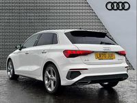 Used Audi A3 S-Line 147 HP (108 kW) 2020 White Hatchback