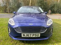 Used Ford Fiesta Zetec 100 HP (73 kW) 2018 Blue Hatchback