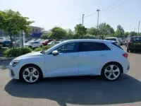 Used Audi A3 S-Line 150 HP (110 kW) 2024 White Hatchback