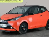 Used Toyota Aygo X-cite 69 HP (50 kW) 2015 Orange Hatchback