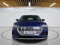Używany Audi e-tron Advanced 230 kW (313 KM) 2020 Niebieski SUV