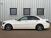 Used Mercedes C250 AMG Line Premium Plus 204 HP (150 kW) 2015 White Sedan