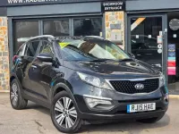 Used Kia Sportage 134 HP (98 kW) 2015 Black SUV
