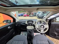 Used Fiat 500 Lounge 69 HP (50 kW) 2018 Black Hatchback