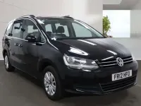 Used VW Sharan SE 140 HP (102 kW) 2012 Black MPV