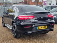 Used Mercedes GLC350 Premium 2018 Black Coupe