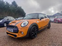 Begagnad Mini Cooper S Hatch 2014 Orange Halvkombi