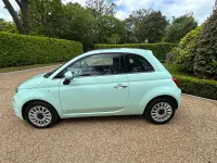 Used Fiat 500 Lounge 69 HP (50 kW) 2018 Green Hatchback