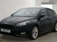 Used Ford Focus ST-Line 125 HP (91 kW) 2016 Black Hatchback
