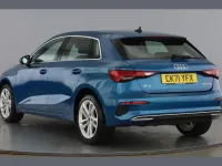 Used Audi A3 Sport 108 HP (79 kW) 2021 Blue Sedan