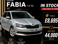Used Skoda Fabia SE 110 HP (80 kW) 2015 Silver Hatchback