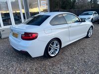 Used BMW 218 M Sport 2014 White Coupe