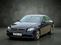 Used Mercedes E220 SE 2018 Blue Sedan