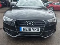 Begagnad Audi A5 S-Line 177 HK (130 kW) 2016 Svart Sportkupé