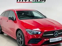 Used Mercedes CLA250e Shooting Brake AMG Line Premium 218 HP (160 kW) 2022 Red Estate