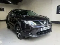 Used Nissan Qashqai N-Connecta 130 HP (95 kW) 2016 Black SUV