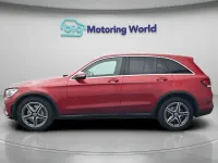 Used Mercedes GLC220 AMG line 194 HP (142 kW) 2021 Red SUV
