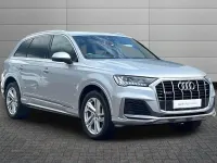 Used Audi Q7 S-Line 340 HP (250 kW) 2022 Silver SUV