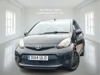 Używany Toyota Aygo 2014 Czarny Hatchback