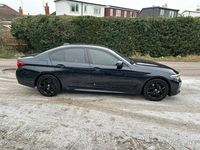 Used BMW 520 M Sport 2021 Black Sedan