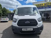 Used Ford Transit 130 HP (95 kW) 2018 White Van