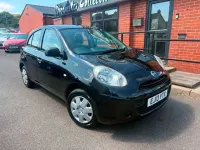 Used Nissan Micra Visia 79 HP (58 kW) 2013 Black Hatchback