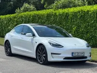 Used Tesla Model 3 Performance 461 kW (627 HP) 2020 White Sedan