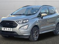 Used Ford Ecosport ST-Line 125 HP (91 kW) 2021 Silver SUV
