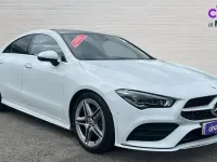 Used Mercedes CLA180 AMG Line Premium Plus 136 HP (100 kW) 2020 White Sedan