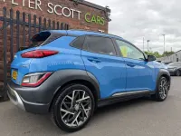 Used Hyundai Kona Premium 141 HP (103 kW) 2022 Blue SUV